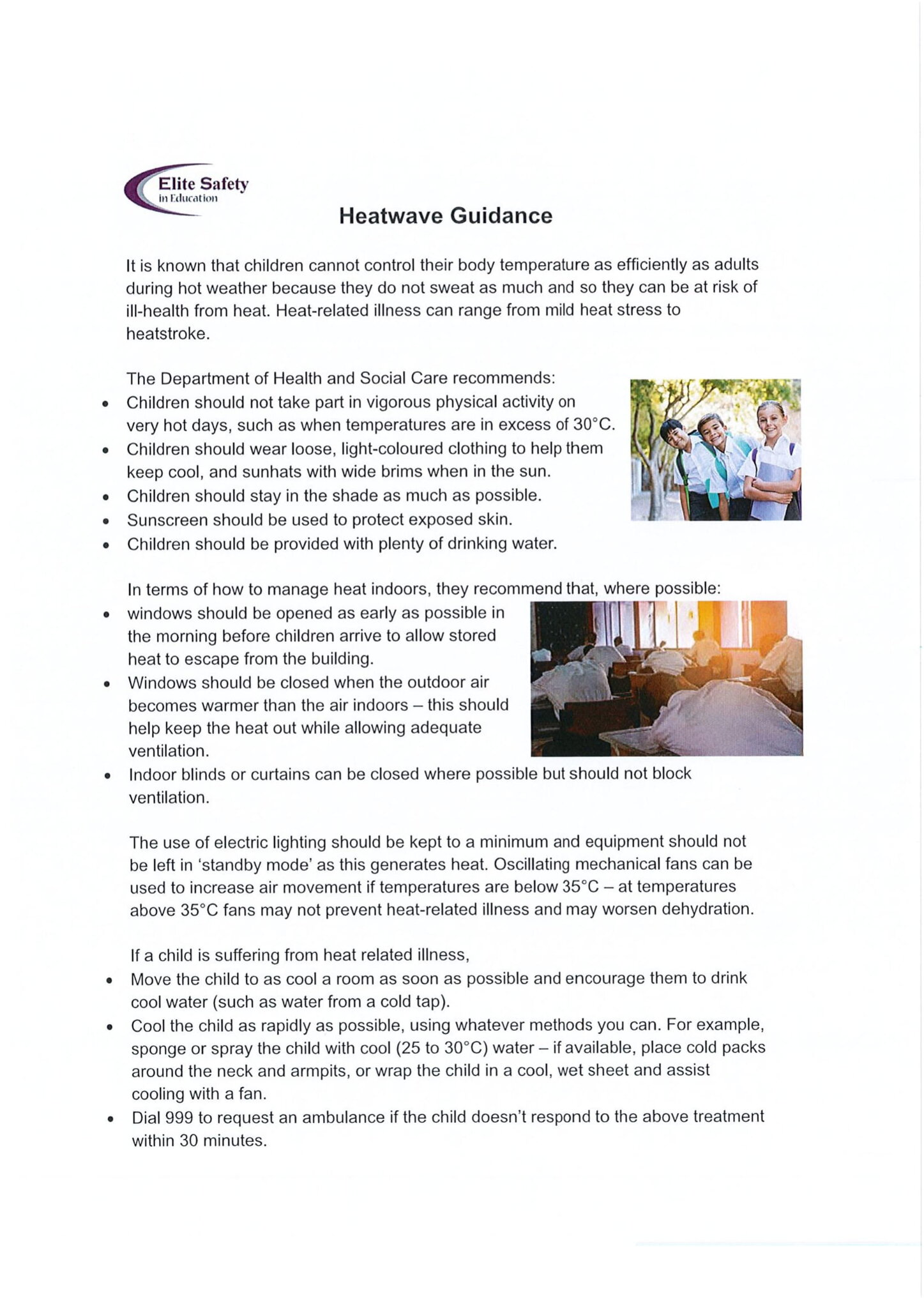 Image of Heatwave Guidance