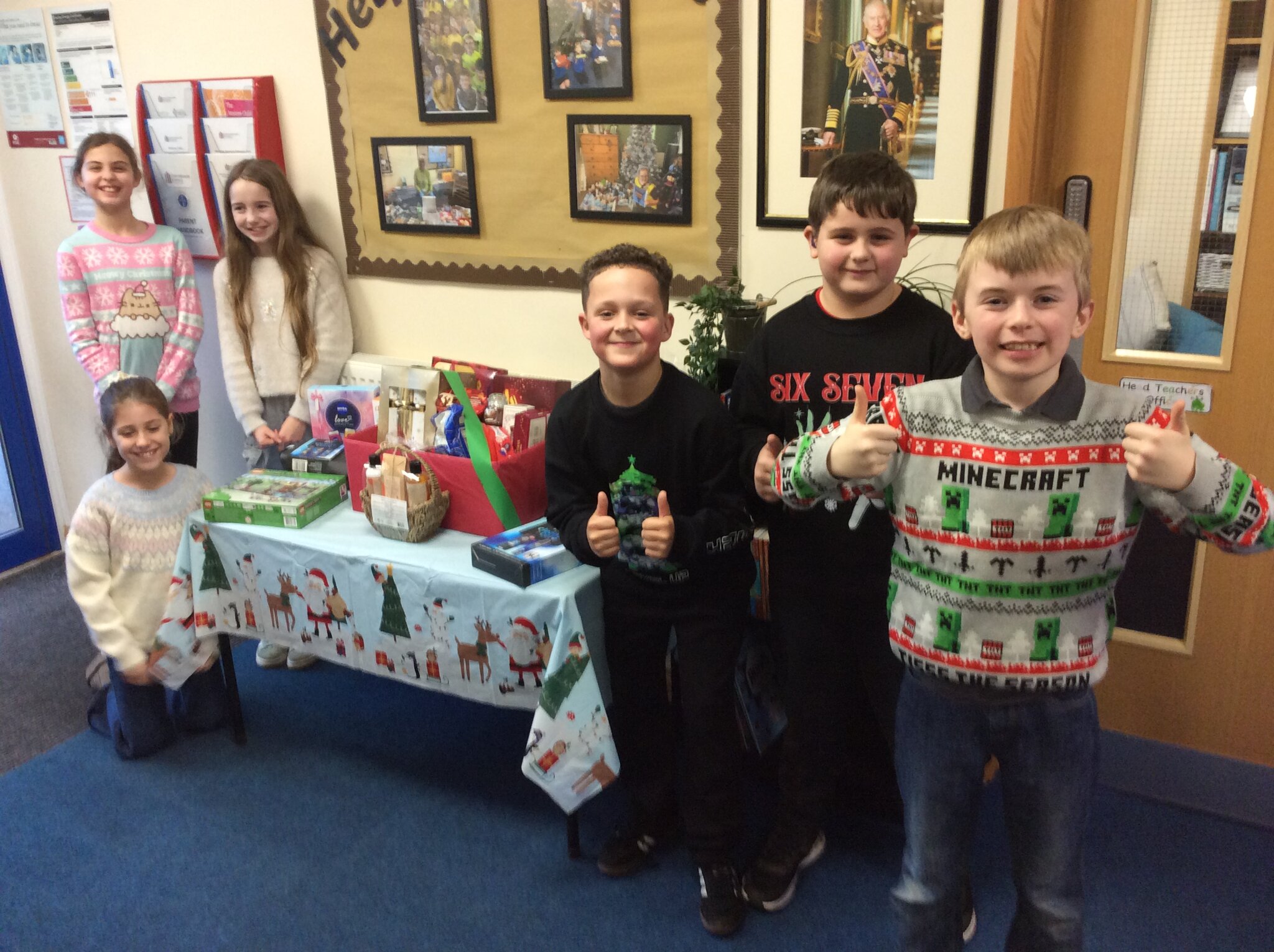 Image of Anson Christmas Fayre raffle 