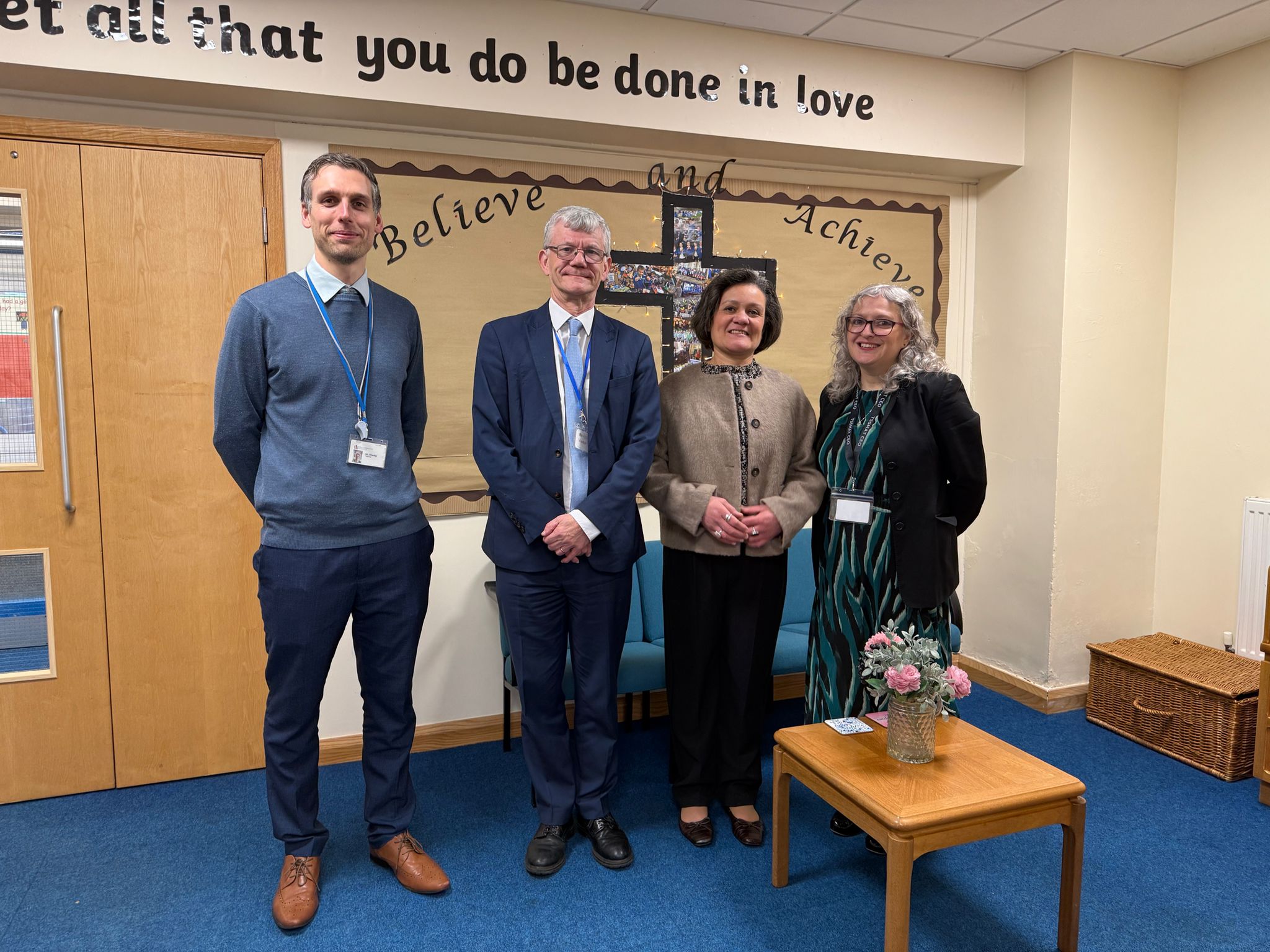 Image of Anson welcome DFE District General Tim Coulson