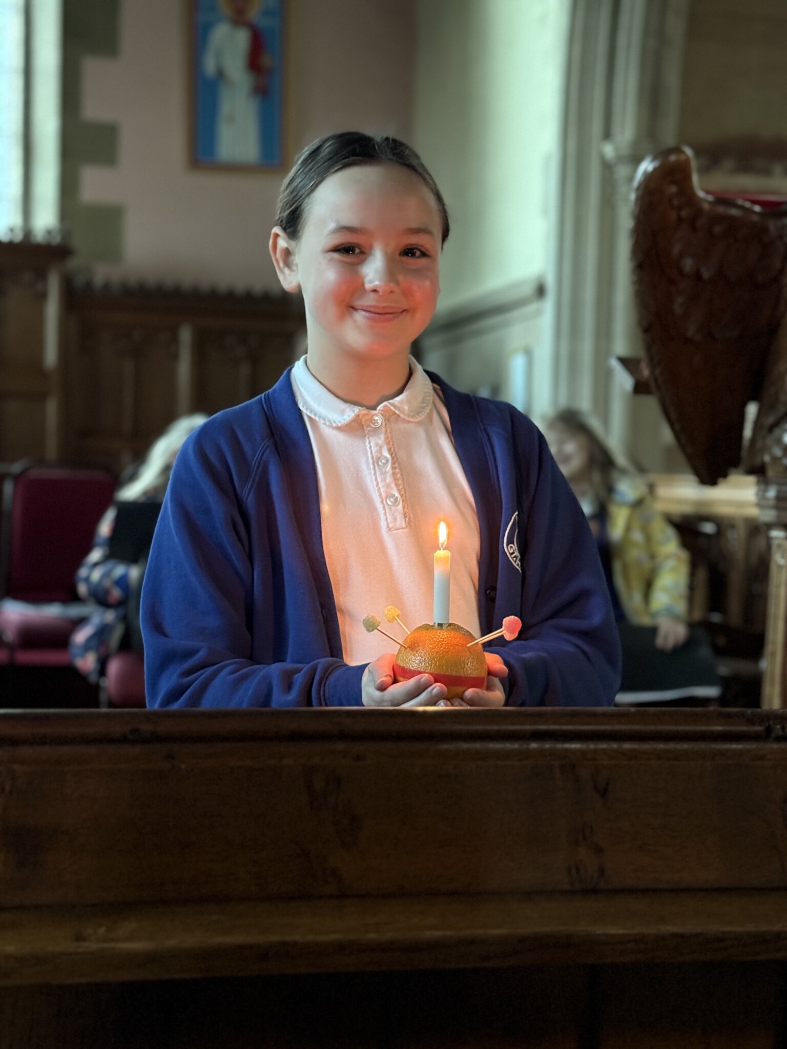 Image of Christingle Service in St Stephen's Church