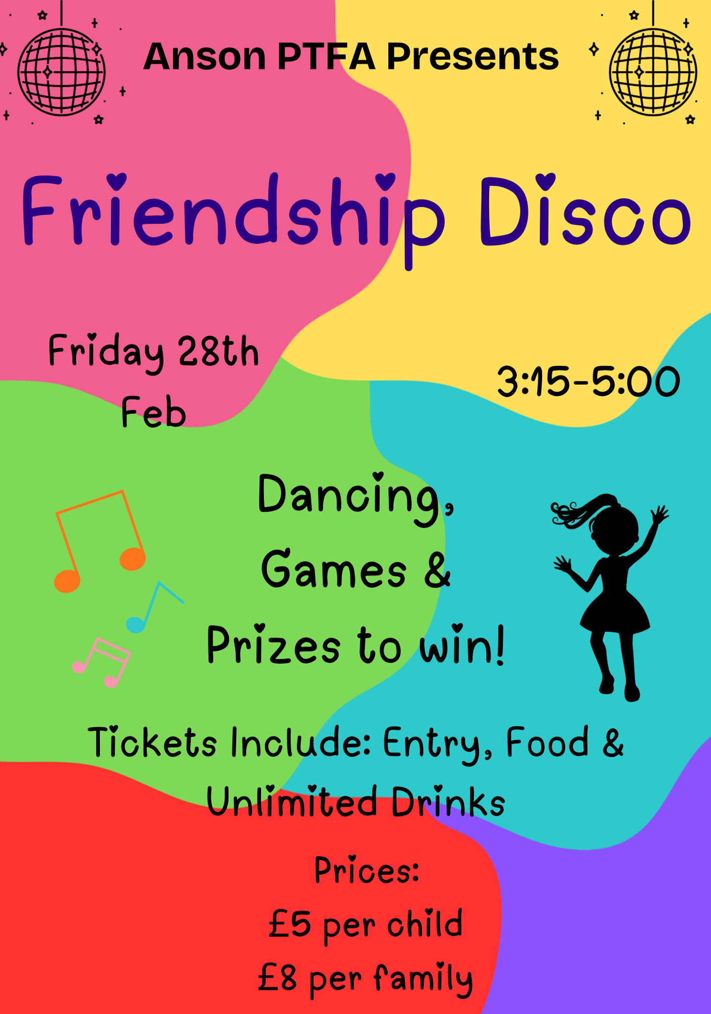 Image of PTFA Friendship Disco