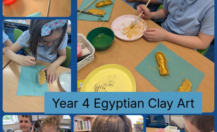 Image of Year 4 Clay Painting