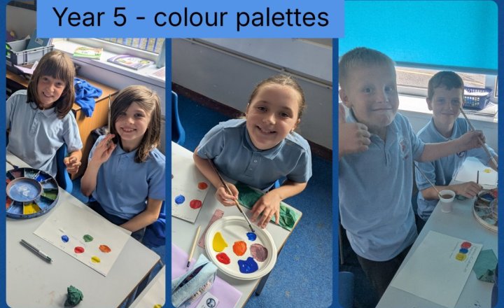 Image of Year 5 Colour Palettes