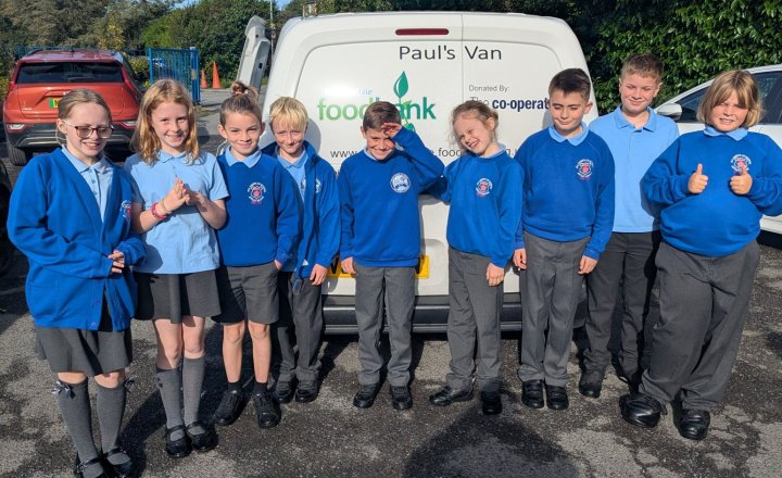 Image of Foodbank Harvest Donations