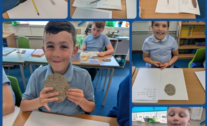 Image of Year 4 Clay Tiles