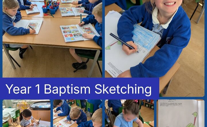 Image of Year 1 Baptism Sketching