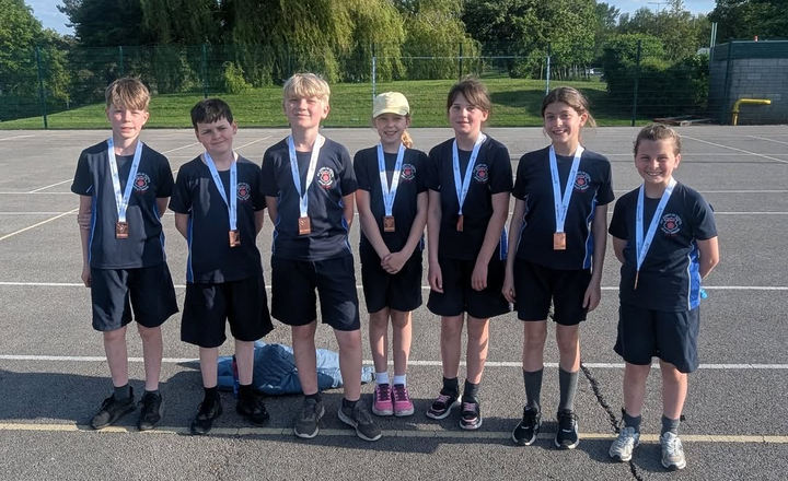 Image of Year 6 Netball Bronze Medallists