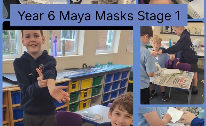 Image of Year 6 Maya Masks