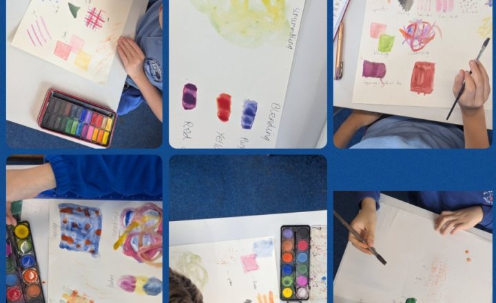 Image of Year 5 Watercolours