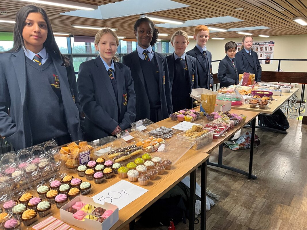 Image of Year 7 bake sale raises lots of money for Derian House Children’s Hospice