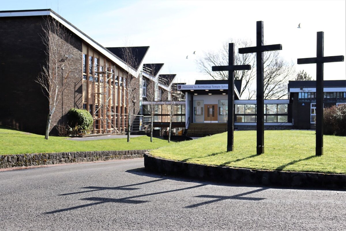 Image of Crosses to mark the season of Lent