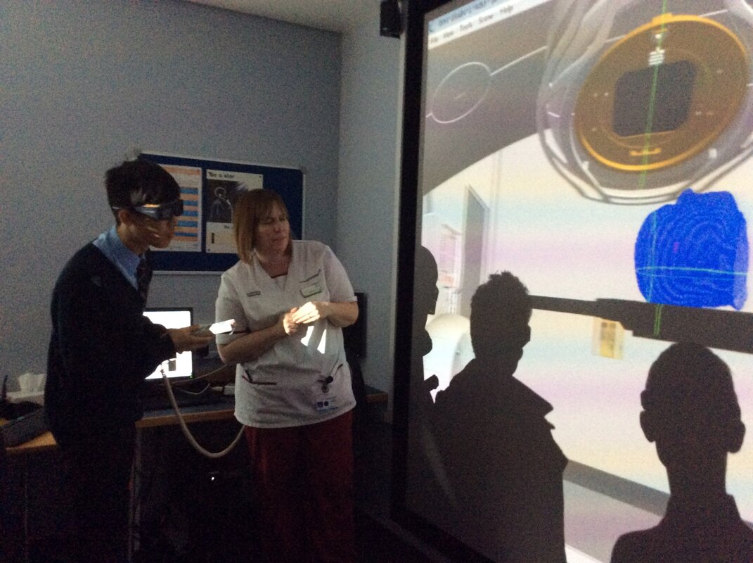 Image of Year 10 Biology Students' Fascinating Visit to the Radiology Department of the Rosemere Ward at RPH