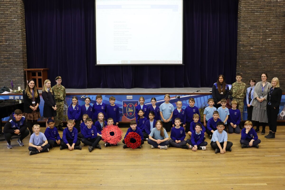 Image of Remembrance Day Workshop with Grimsargh St Michael's Church of England Primary School