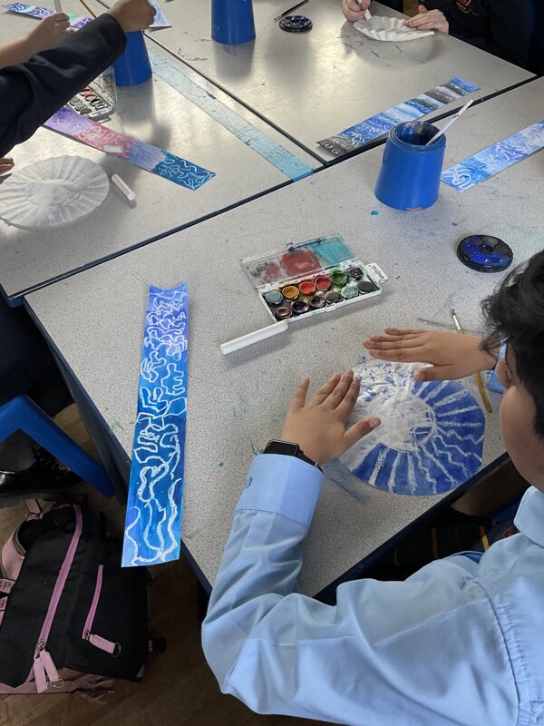 Image of Pupils enjoy art lessons linked to the Carnegie Medal for Illustration