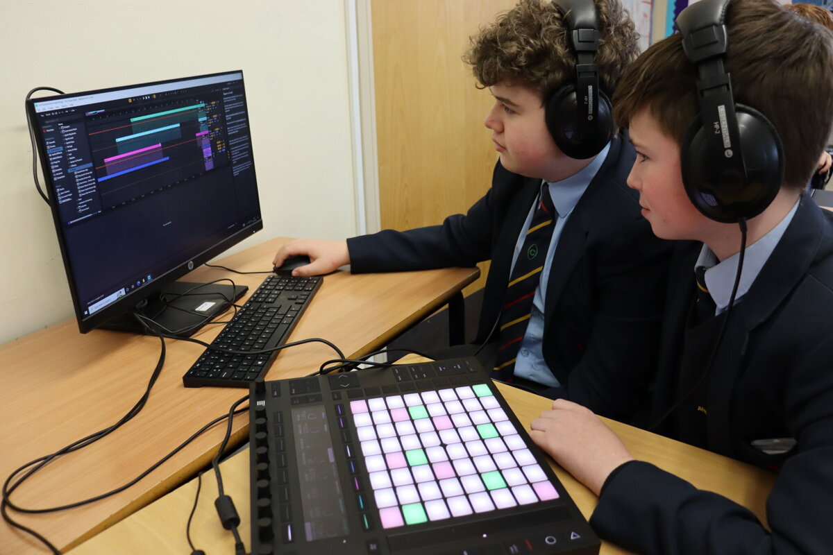 Image of Pupils create music in a new and innovative way