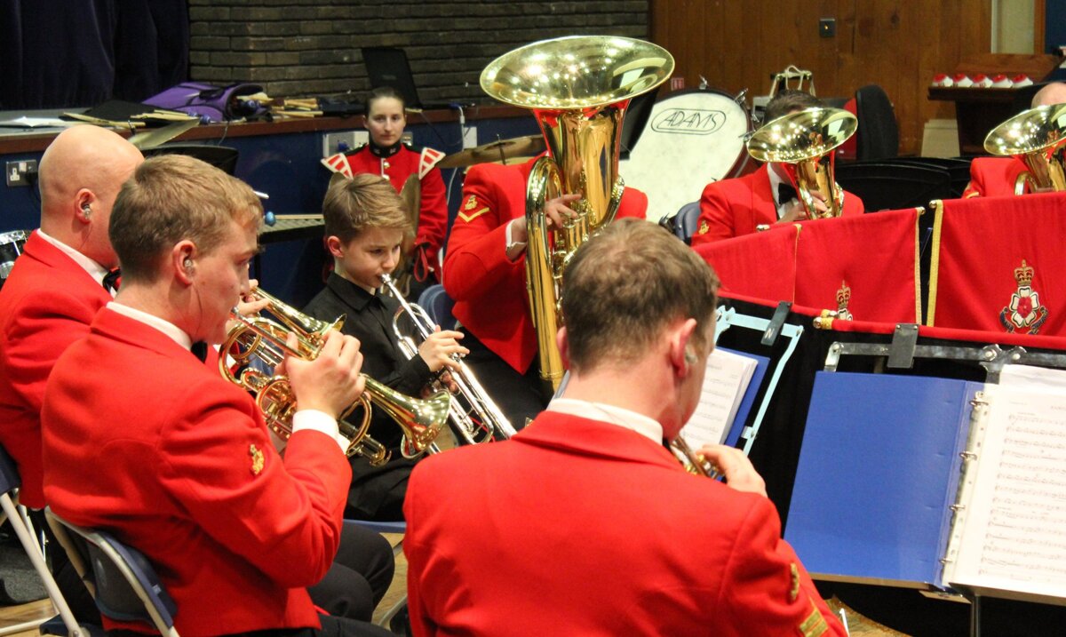 Image of Autumn Concert Featuring Members of the Band of the King's Division Army