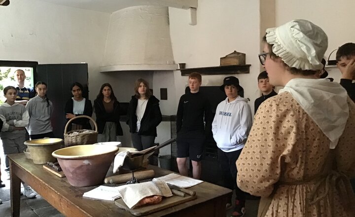 Image of Pupils in year 8 enjoy a History trip to Quarry Bank Mill