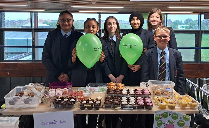 Image of Form 7L raise over £70 for Derian House Children's Hospice