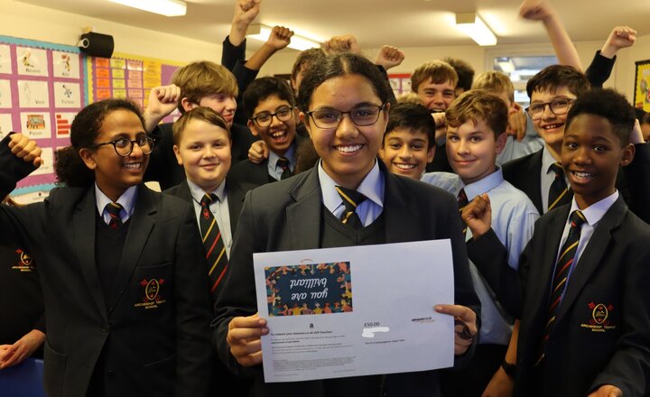 Image of Year 8 pupil achieves top five in the world for language learning