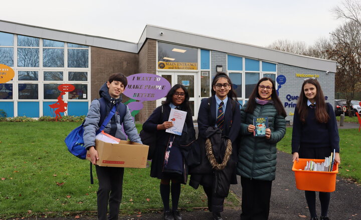 Image of Pupils and staff deliver modern foreign languages taster sessions to primary school pupils