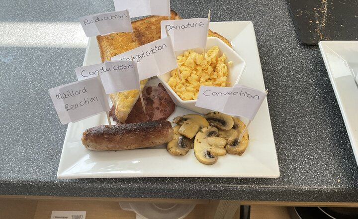 Image of A delicious way to revise! Pupils in year 11 enjoy a practical revision session in Food Technology