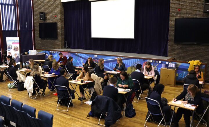 Image of Year 11 Runshaw College interviews