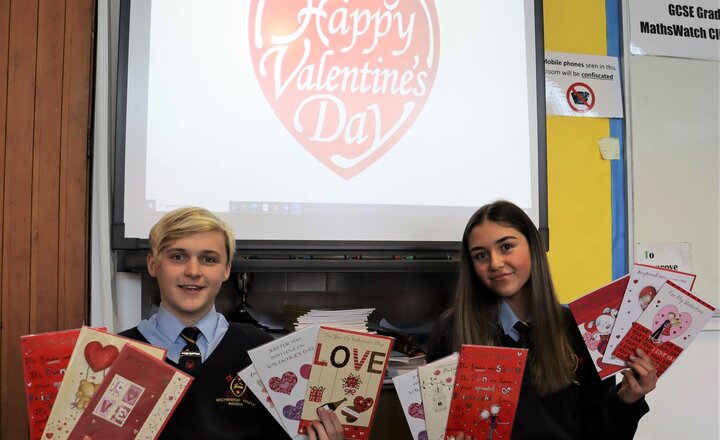 Image of Year 9 pupils fundraise for the Derian House children's charity