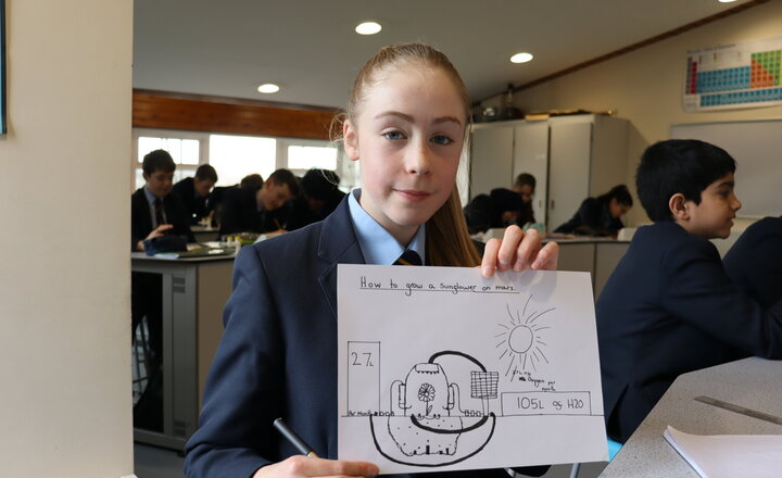 Image of Pupils have fun exploring growth for British Science Week