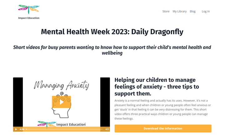 Image of Supporting your child's mental health and wellbeing