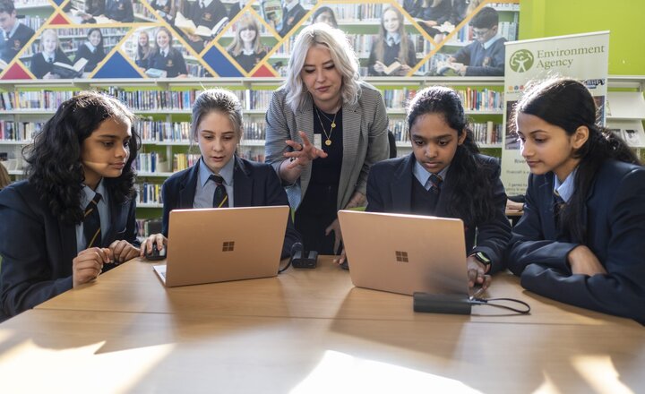 Image of Pupils try out Rivercraft - a new Minecraft world inspiring pupils to tackle flooding and climate change