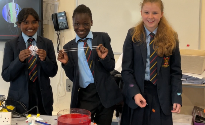 Image of Pupils delighted to win Science prize following their presentation on Theories of the Universe