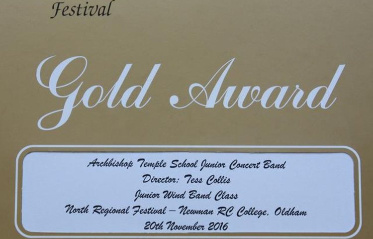 Image of ATS Junior and Senior Concert Bands Go for Gold!