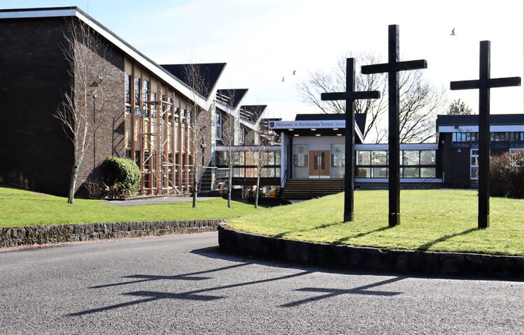 Image of Crosses to mark the season of Lent