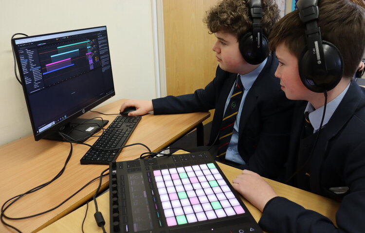 Image of Pupils create music in a new and innovative way