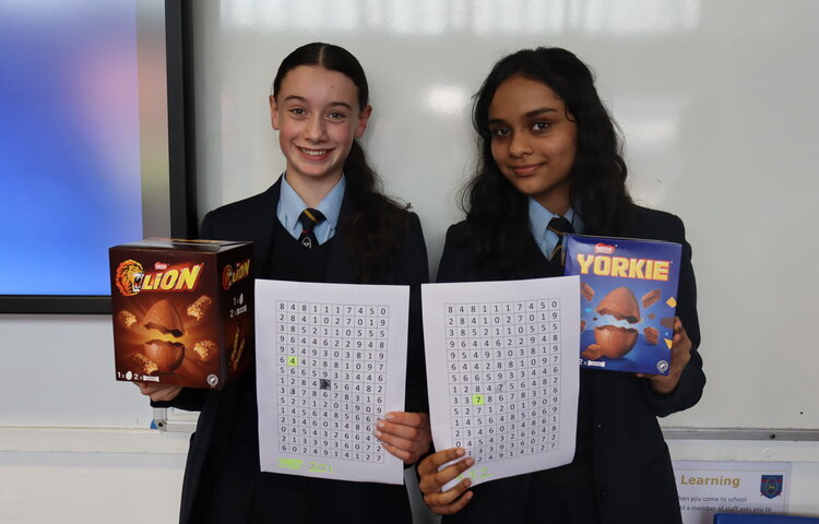 Image of Pupils recite Pi to over 200 digits in the annual Pi Day competition!