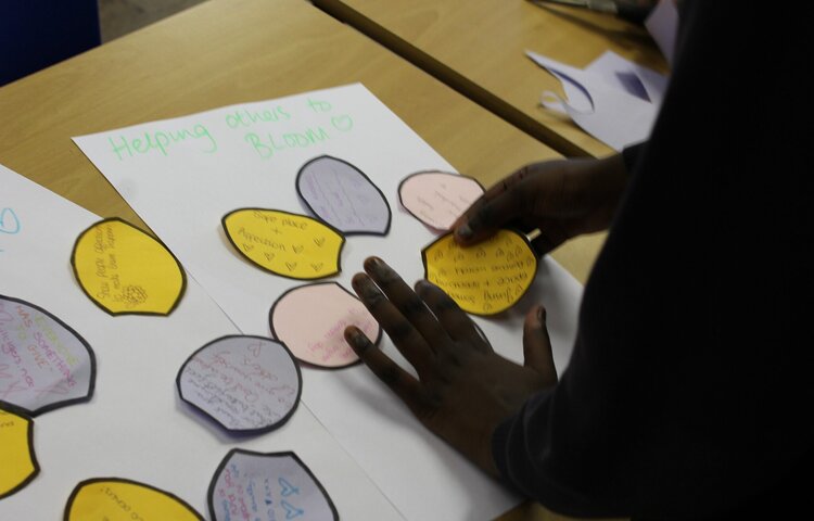 Image of Pupils in years 9 and 10 take part in sessions to support their mental health
