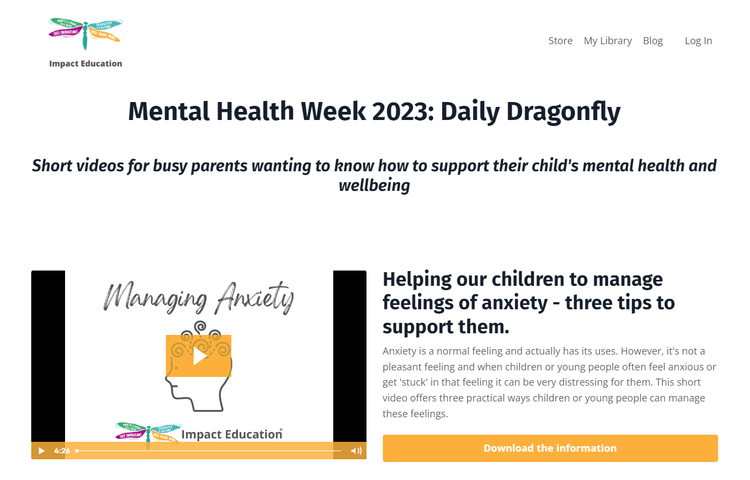 Image of Supporting your child's mental health and wellbeing