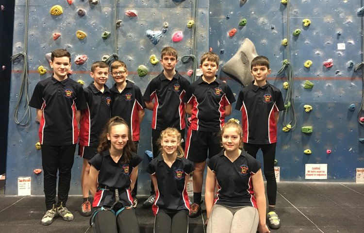 Image of Congratulations to the ATS under 14’s Climbing Team