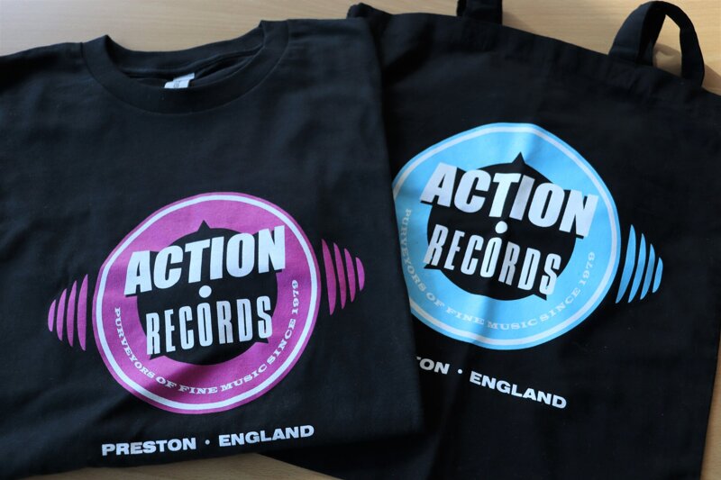 Image of Thank you to Action Records for donating a t shirt and tote bag to our year 11 prom raffle