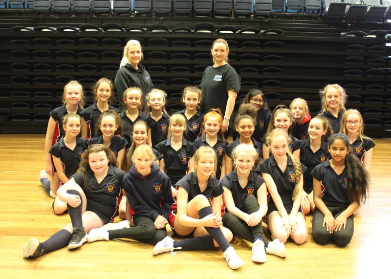 Image of ATS dancers enjoy dance workshops presented by Cardinal Newman College and Runshaw College