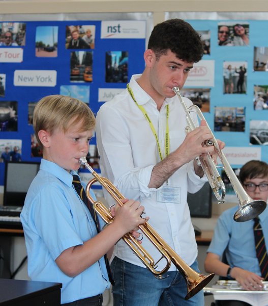 Image of Ben Jarvis' Trumpet Masterclass Inspires our Young Musicians
