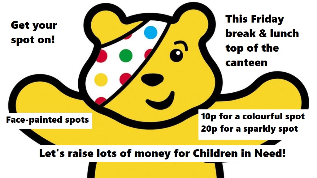 Image of Children in Need Fundraiser