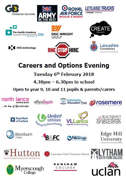 Image of Careers and Options Evening