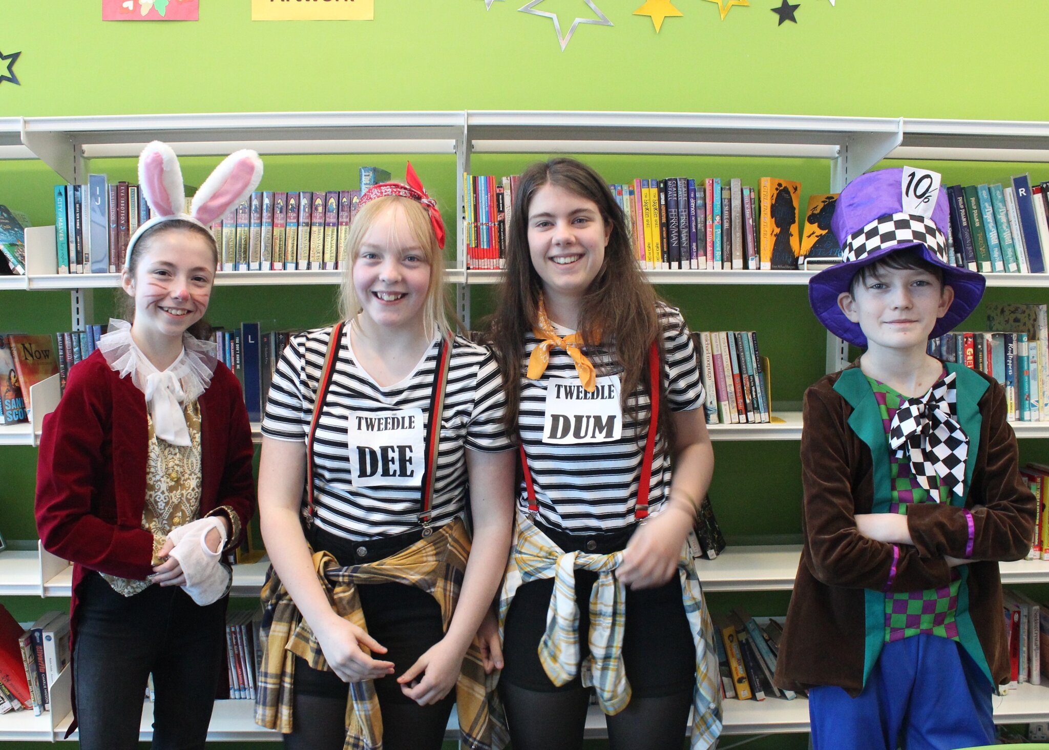 Image of Pupils in years 7 and 8 are invited to dress up as a book character or famous author for World Book Day