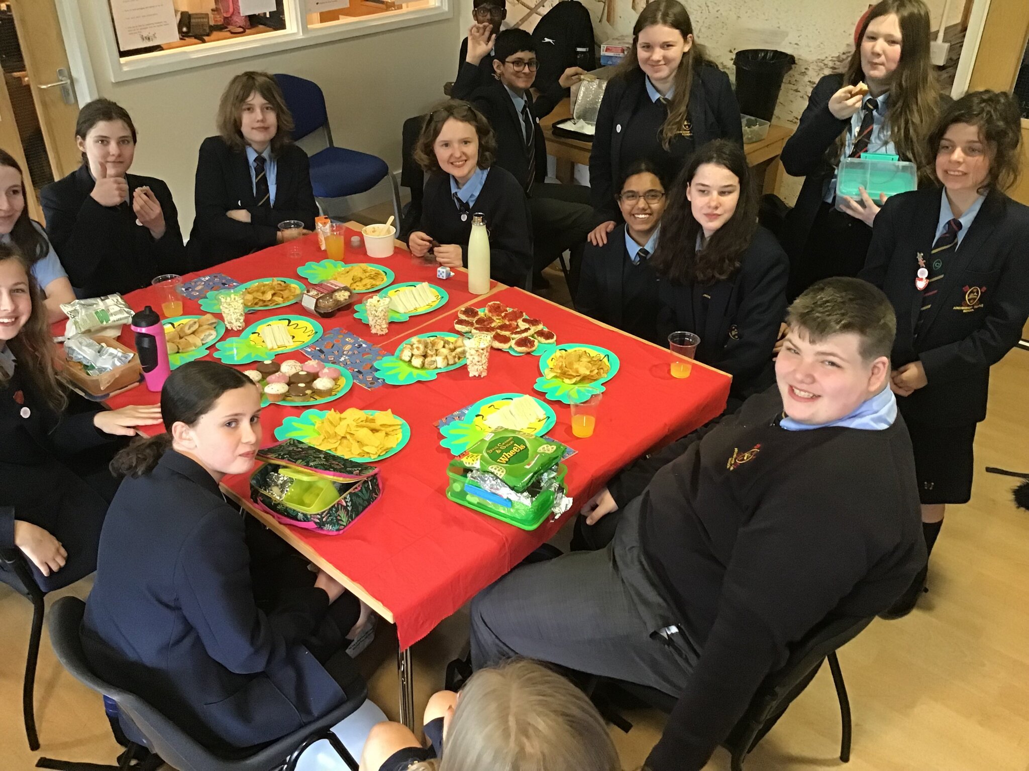 Image of Pupils celebrate King Charles III's Coronation