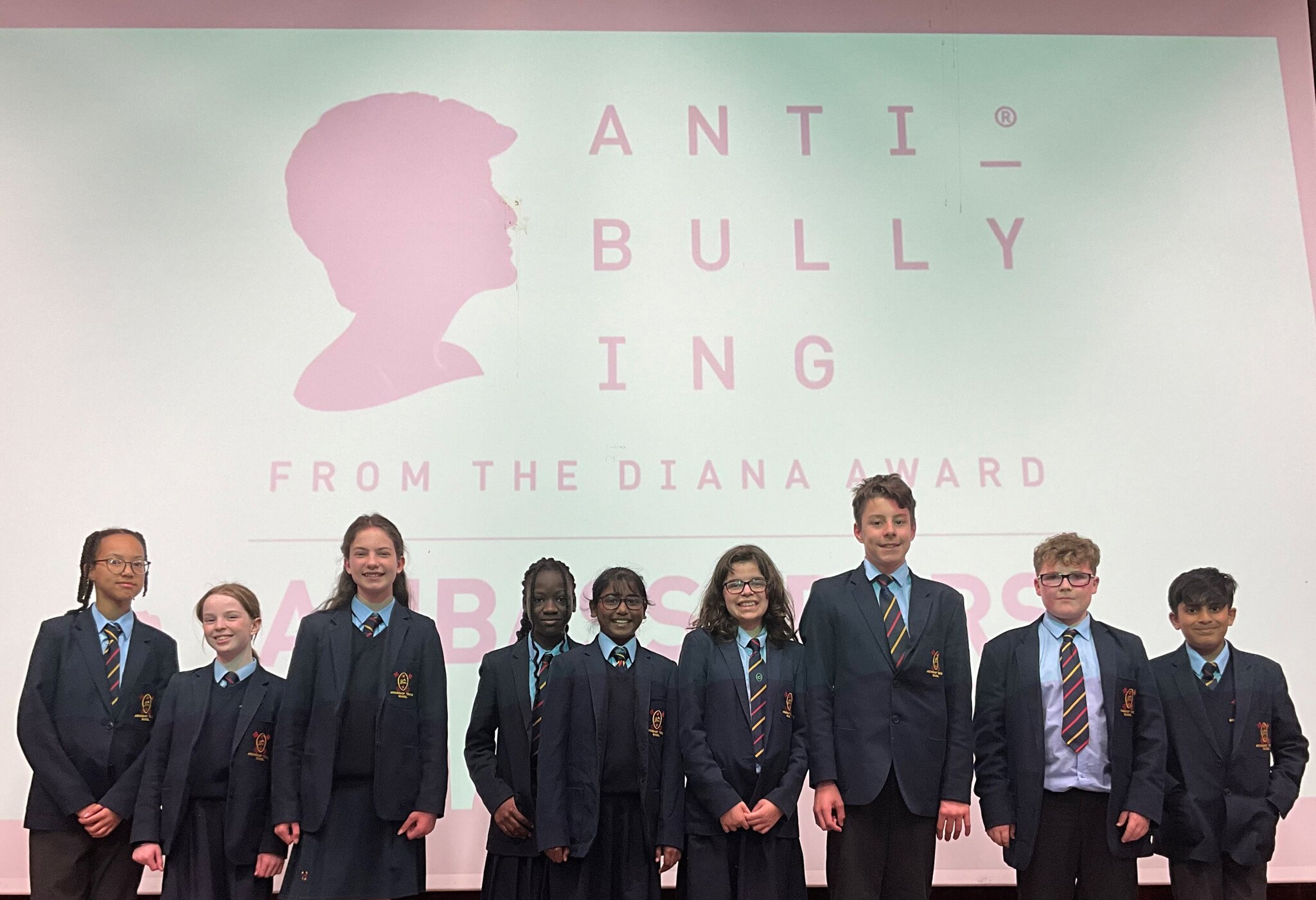 Image of Anti-Bullying Ambassadors take part in training