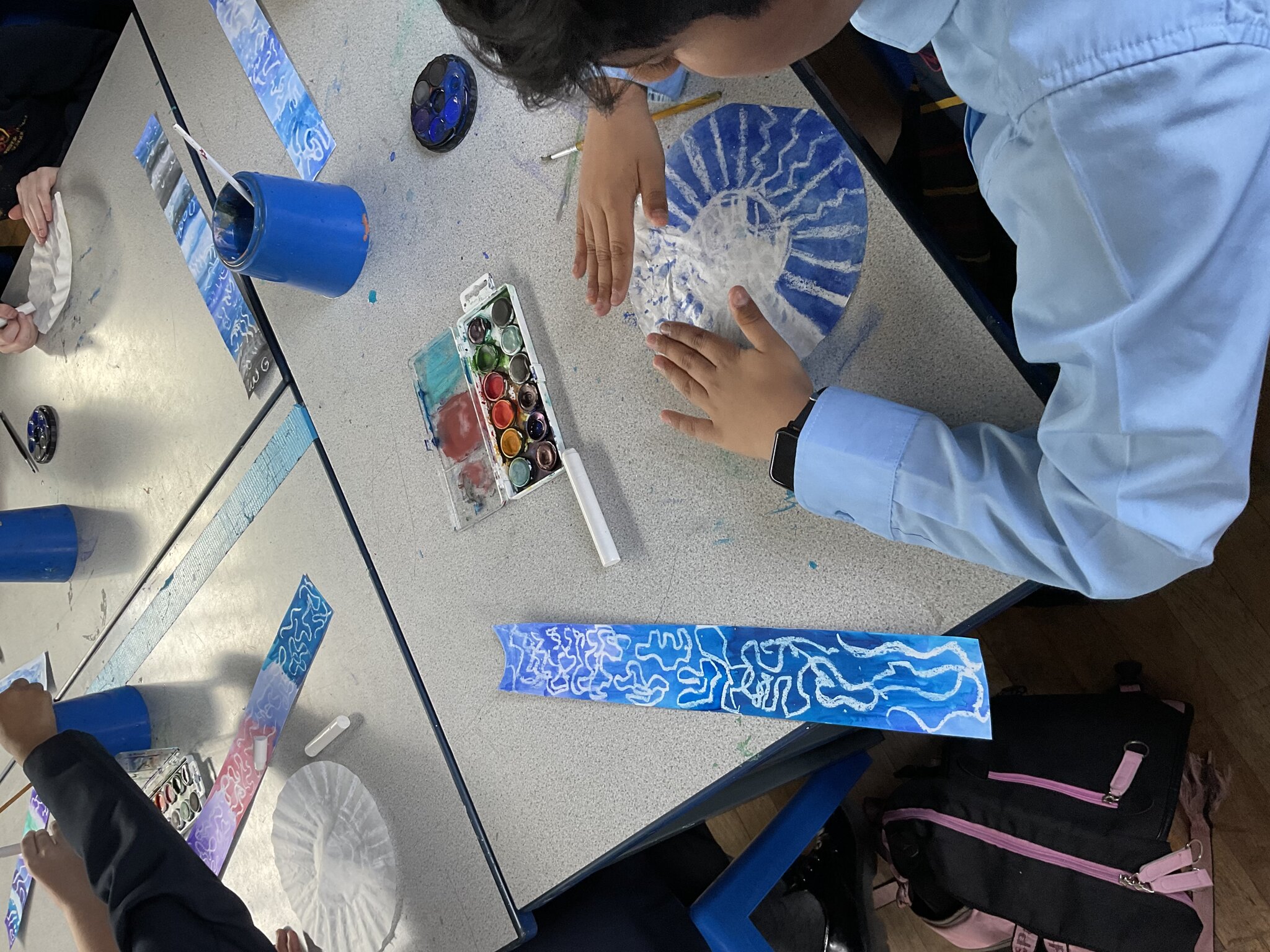 Image of Pupils enjoy art lessons linked to the Carnegie Medal for Illustration