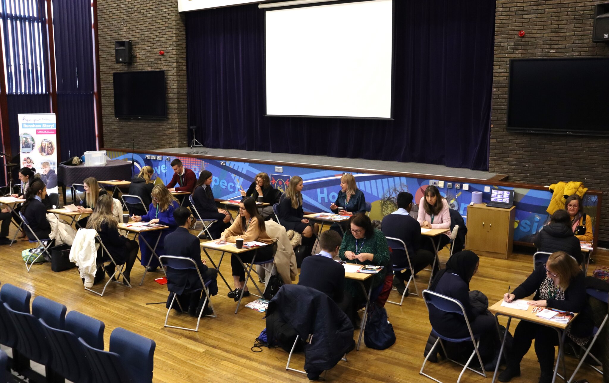 Image of Year 11 Runshaw College interviews