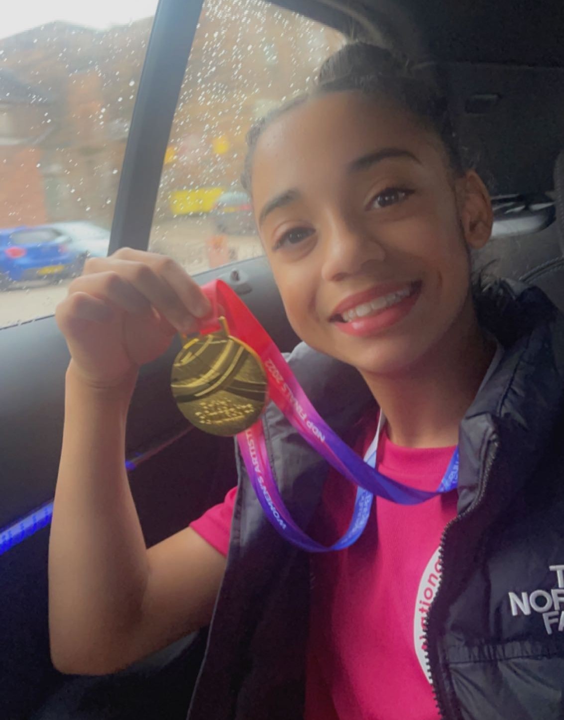 Image of Jayla brings home a British Gymnastics Gold medal