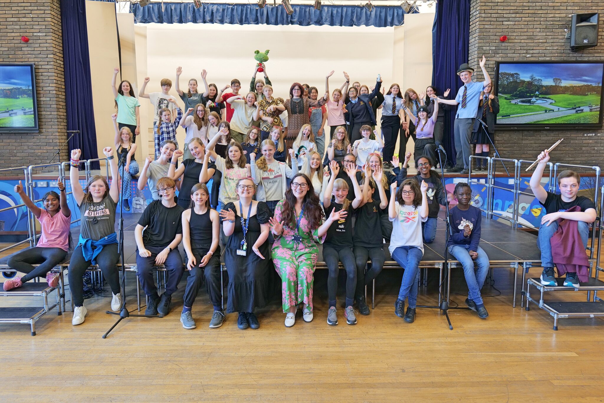 Image of Pupils perform music, dance and drama from the musicals in our school summer show